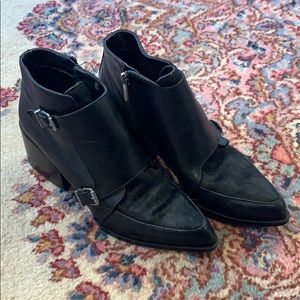 Sam Edelman bootie with fur detail